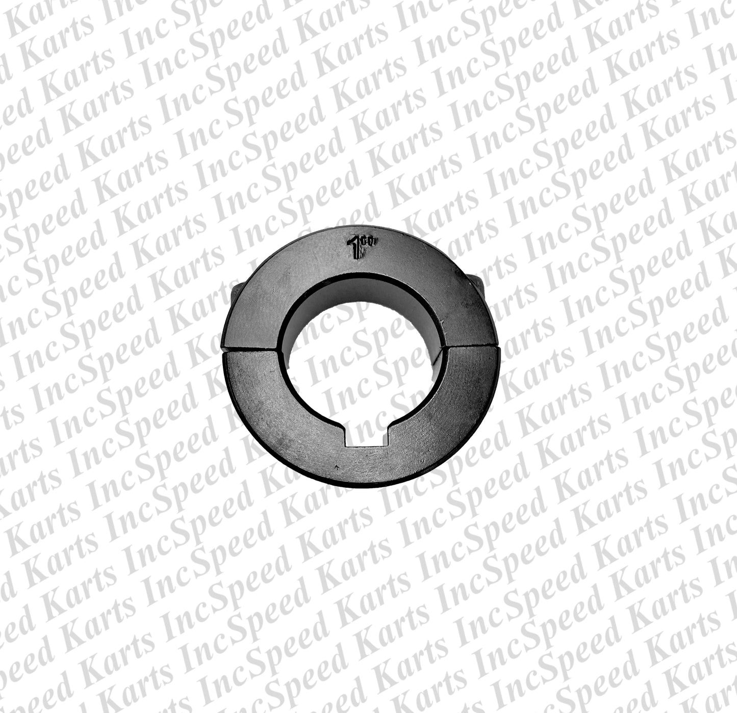 1.00" Aluminum Locking Collar BLACK w/ Keyway