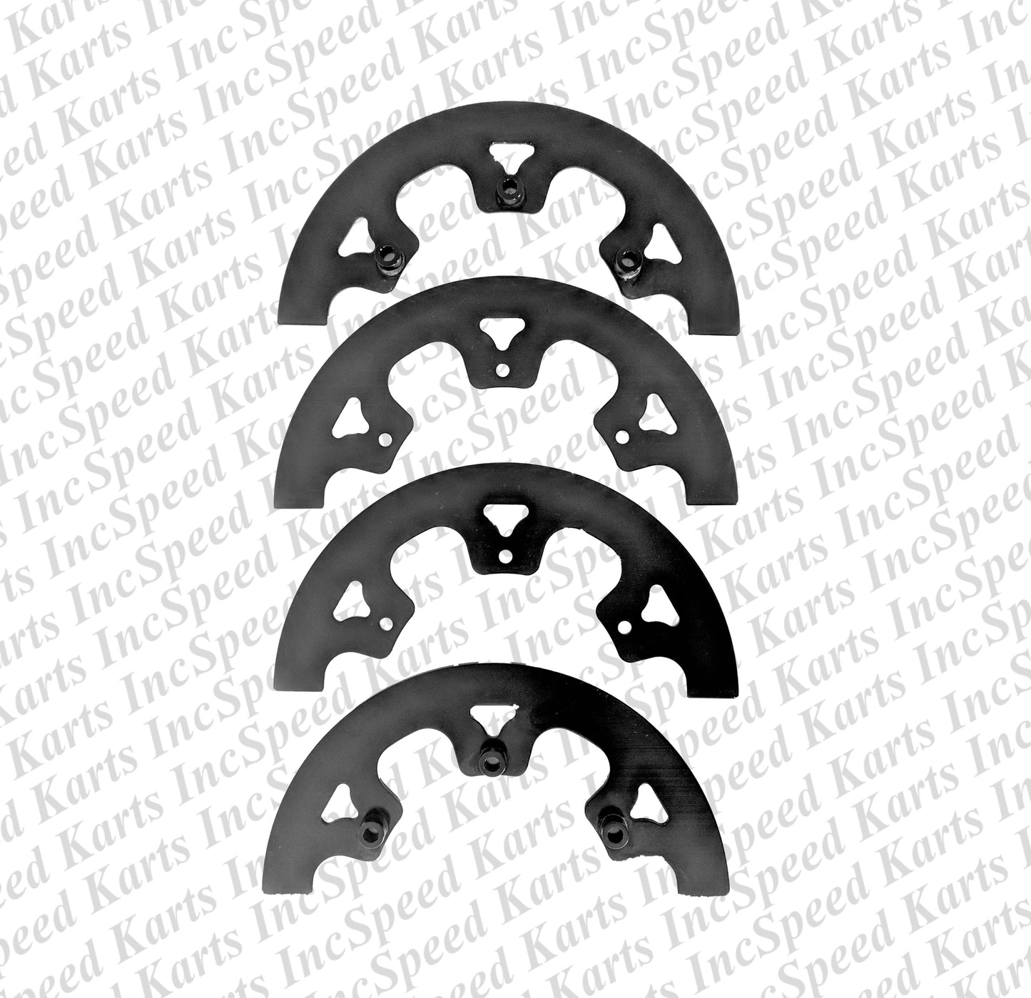 Sprocket Guard 4 piece - (8.75" Diameter) Aluminum BLACK