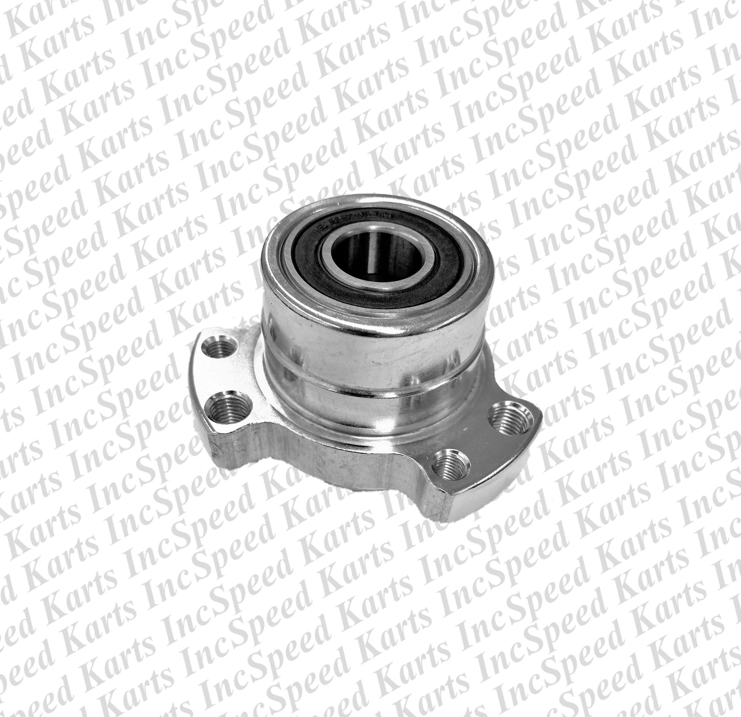Front Hub w/ Bearings - SILVER