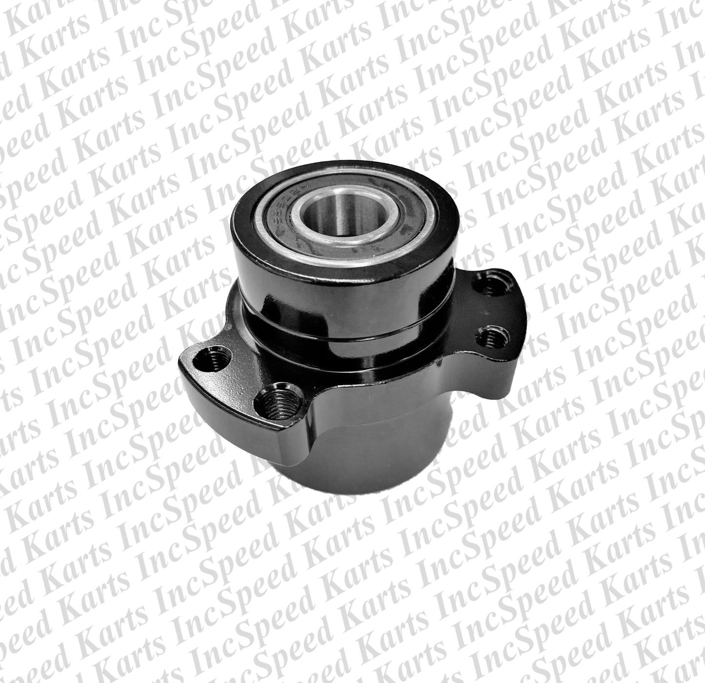 Stepped Front Hub w/ Bearings - BLACK