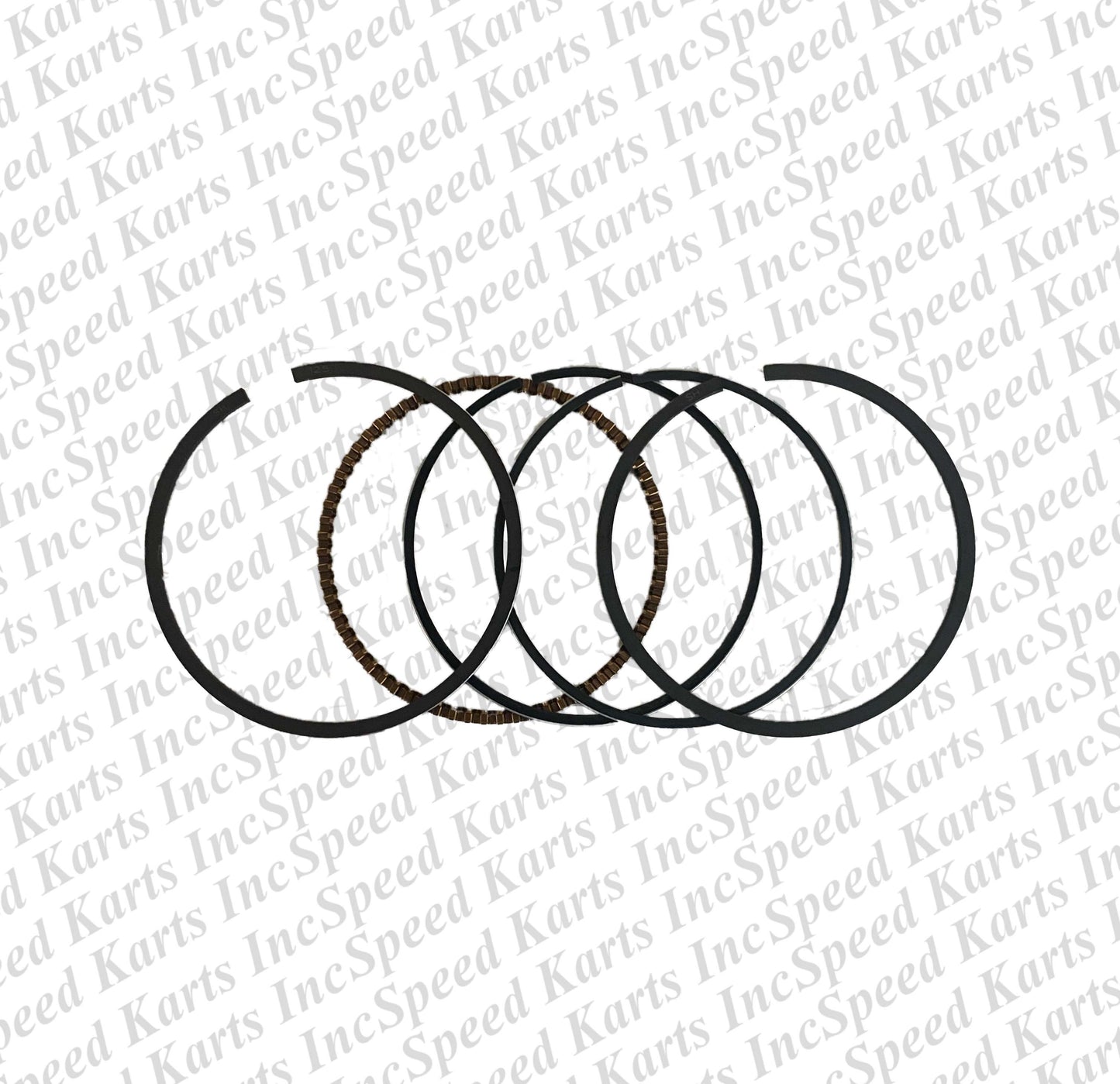 SH Brand Piston Ring Set - PERFORMANCE (+0.005" Standard and Middle Rings w/ +0.010" Top Ring)