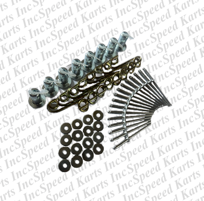 Dzus Button Body Mounting Kit