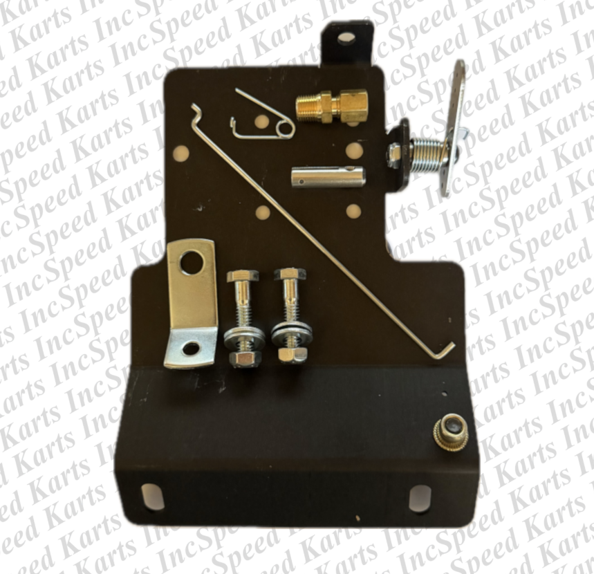 Black Full Size Top Plate/Throttle Linkage Kit - BLACK