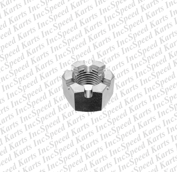 Slotted Jam Nut - Tall for Kingpin