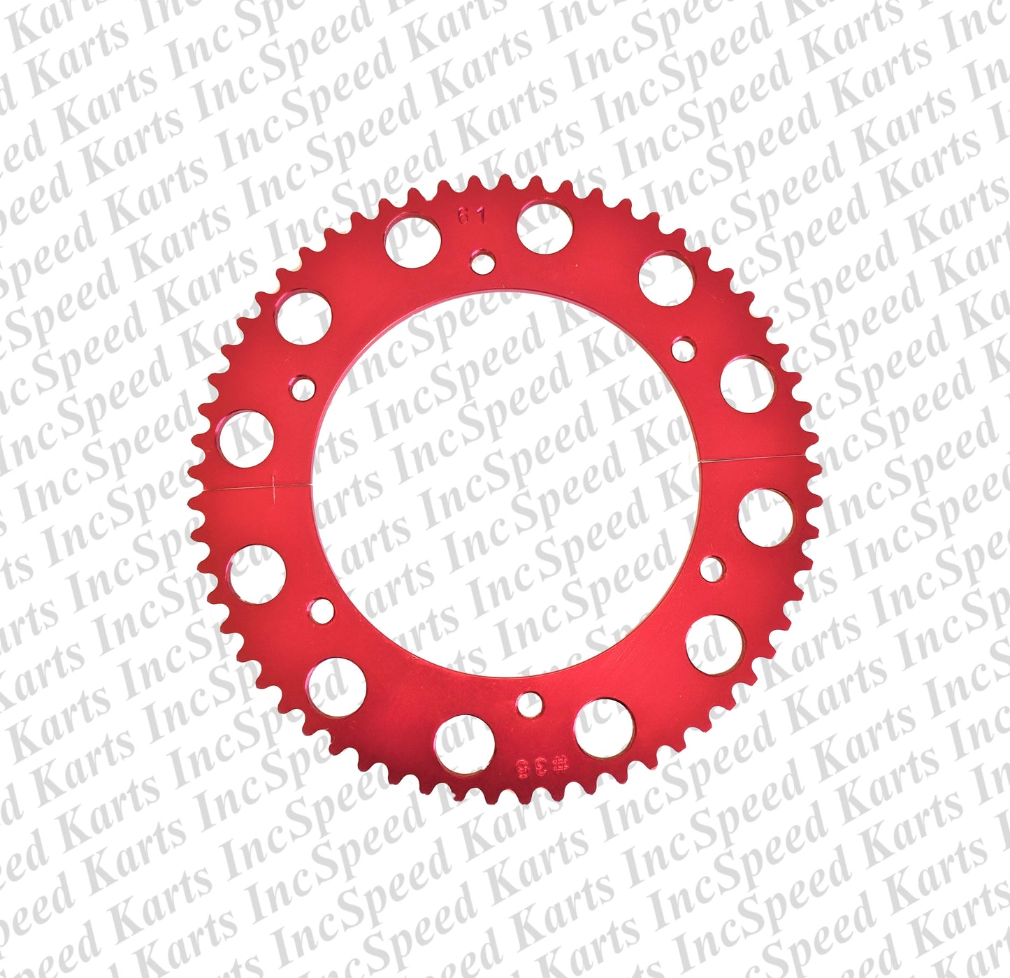 Rear Red Sprockets #35 Chain