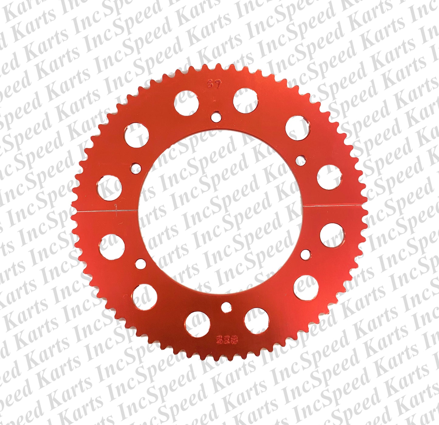 Rear Red Sprockets #35 Chain