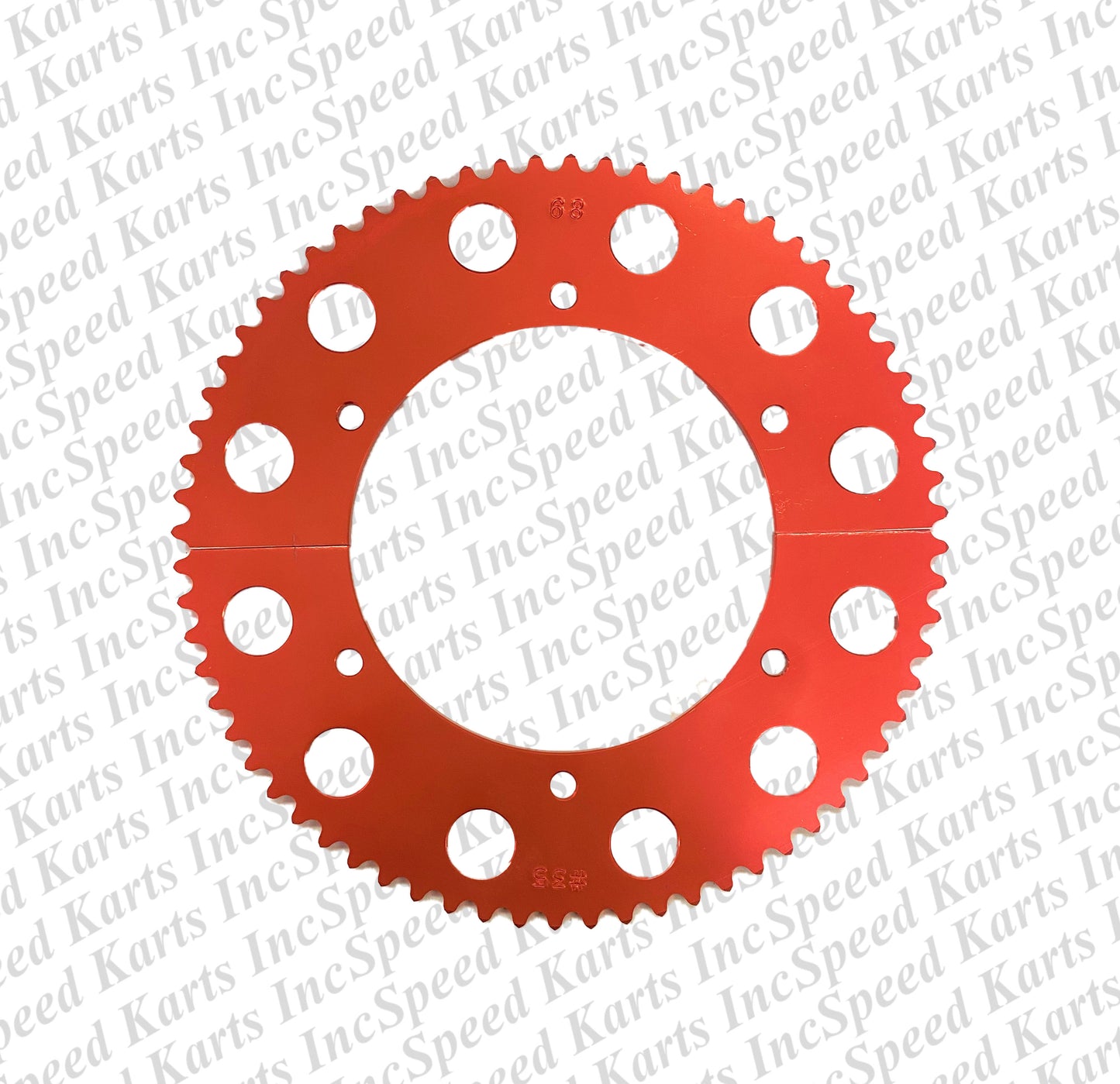 Rear Red Sprockets #35 Chain