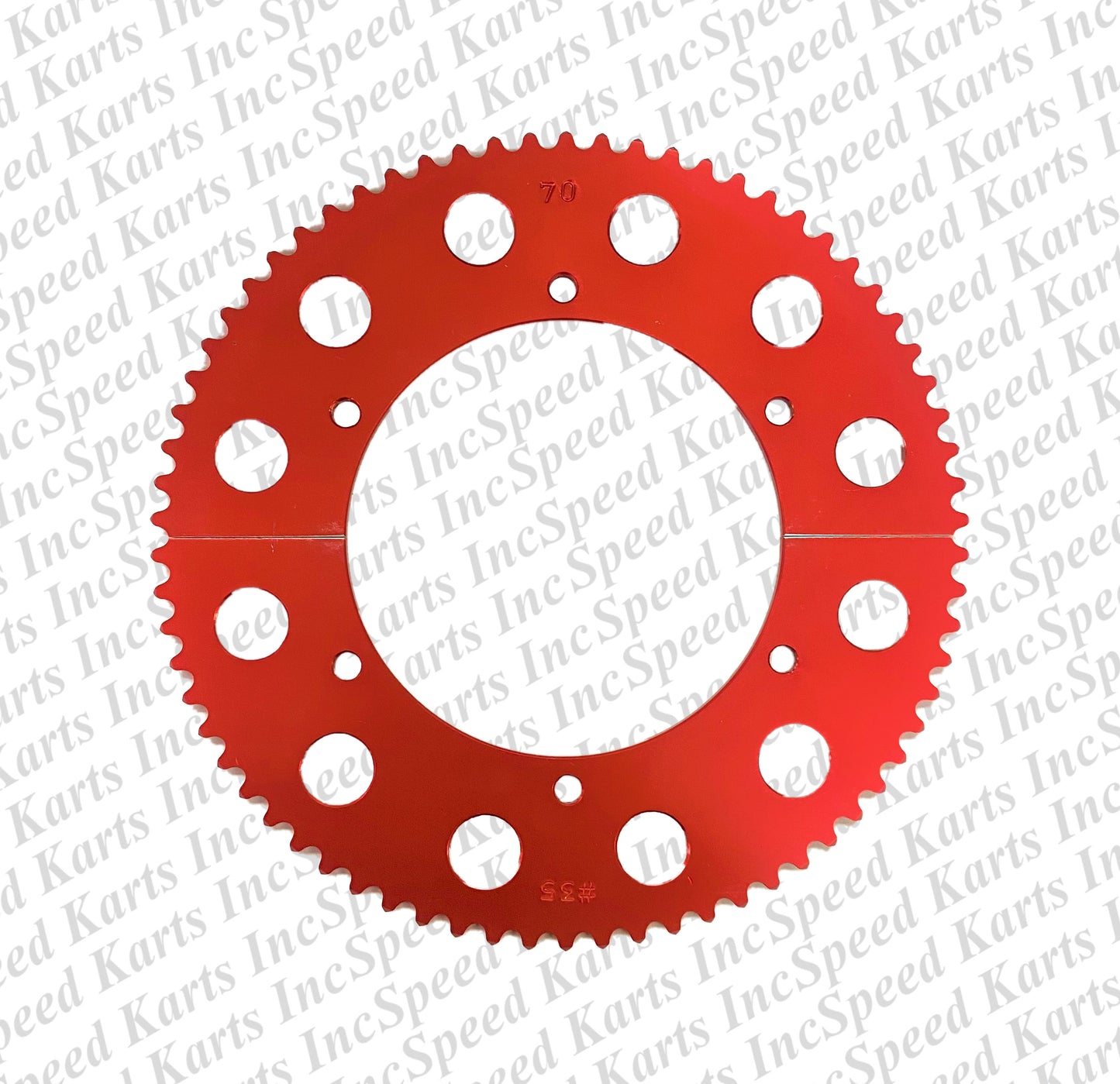 Rear Red Sprockets #35 Chain