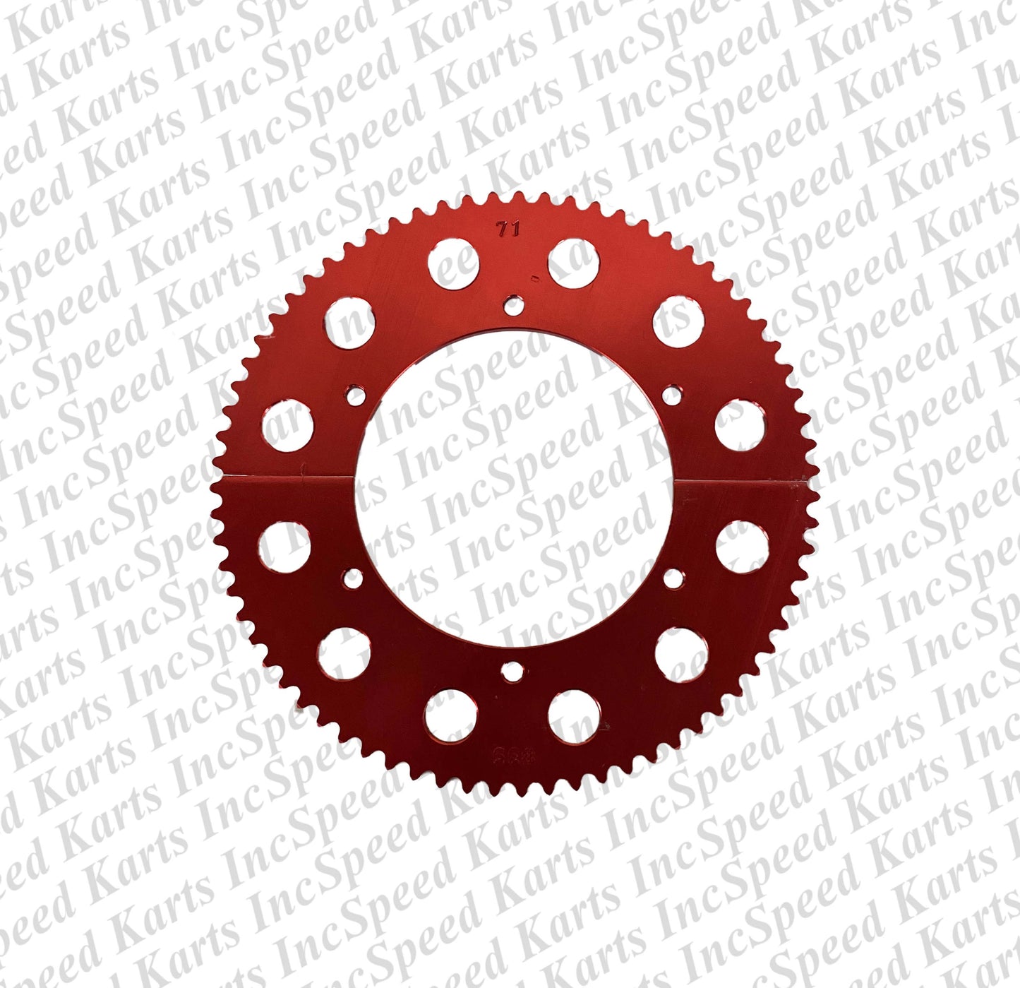 Rear Red Sprockets #35 Chain