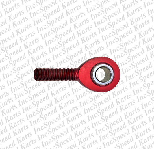 1/2" Aluminum Heim Male RH - RED