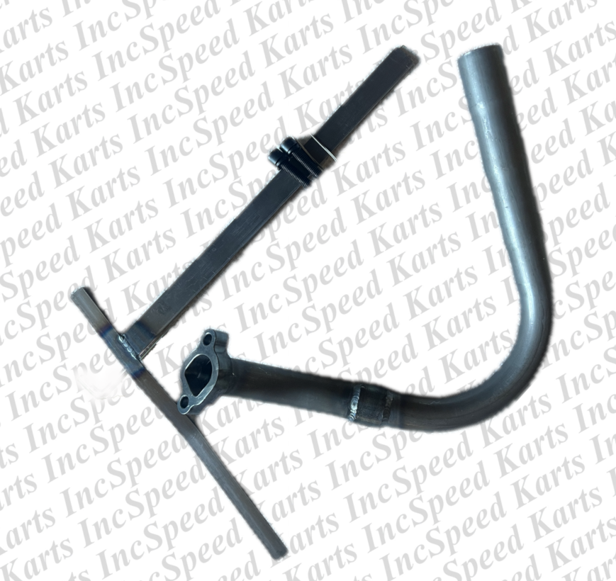 Speed Karts 0.900" to 0.930" 2-stage Pipe w/ Collar, Brace and Bolt Kit