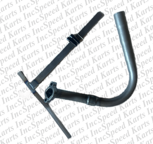 Speed Karts 0.900" to 0.930" 2-stage Pipe w/ Collar, Brace and Bolt Kit