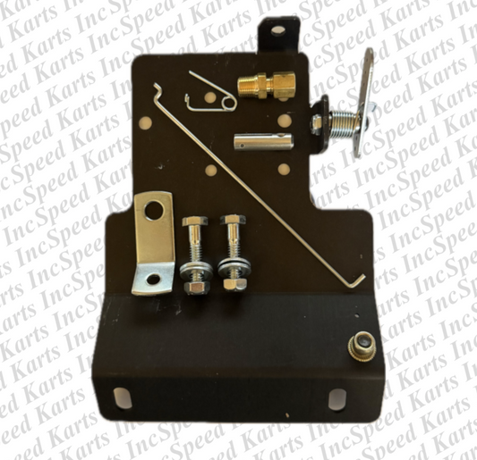 Black Full Size Top Plate/Throttle Linkage Kit - BLACK