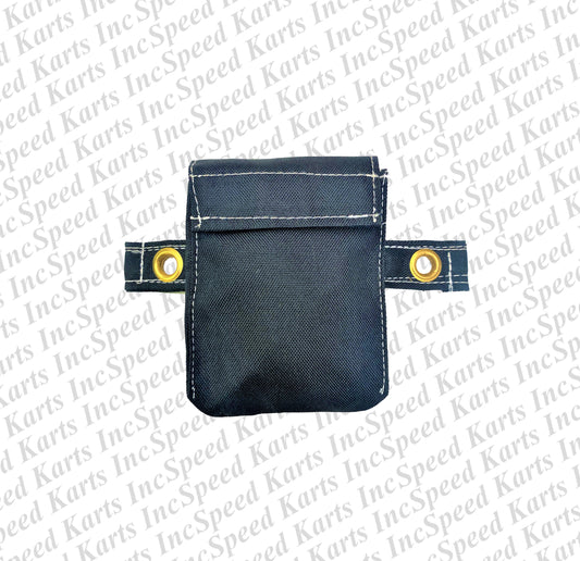 Transponder Poutch - Deluxe - BLACK - Velcro closing mechanism