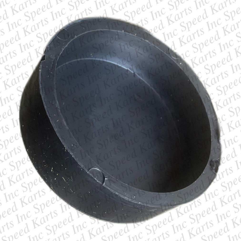 Black muffler cover cap