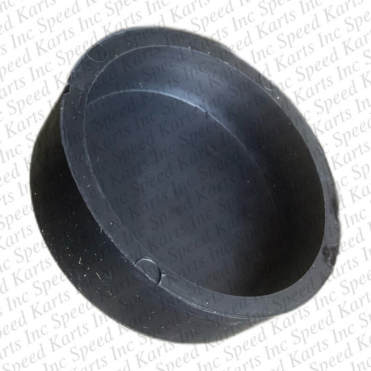 Black muffler cover cap